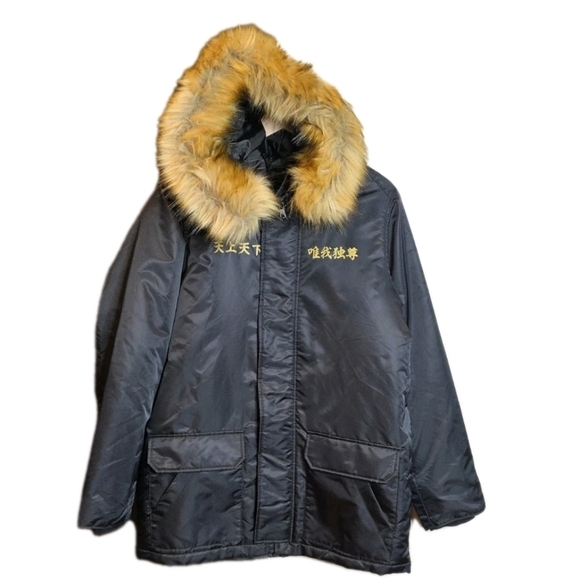 Cospa Other - 283. Cospa Japanese Manga Jacket with Fur Hoodie Lining - XL